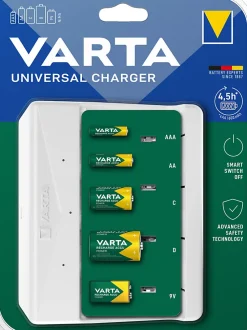 Chargeur de pile Varta AA/ AAA/ C/ D/9V