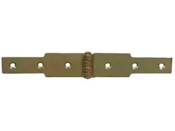Charnière à congé acier zingué jaune Afbat 30 x 250 mm