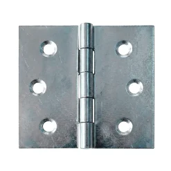 2 charnières acier zingué Diall 70 x 70 mm
