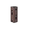 2 charnières universelles nylon chêne Diall 40 mm