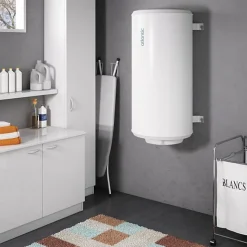 Chauffe-eau ATLANTIC vertical mural compact blindé CHAUFFEO 150L