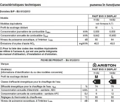 Chauffe-eau gaz instantané Ariston Fast Evo X 14 - gaz naturel