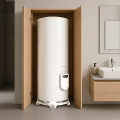 Chauffe-eau électrique 250l HPC+ XPERT stéatite vertical sur socle D570mm - ARISTON - 3000791