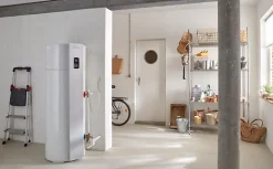 Chauffe-eau thermodynamique CALYPSO connecté vertical - Capacité 240L - Vertical sur socle - Dimensions (h x l x p) 1900x650x600