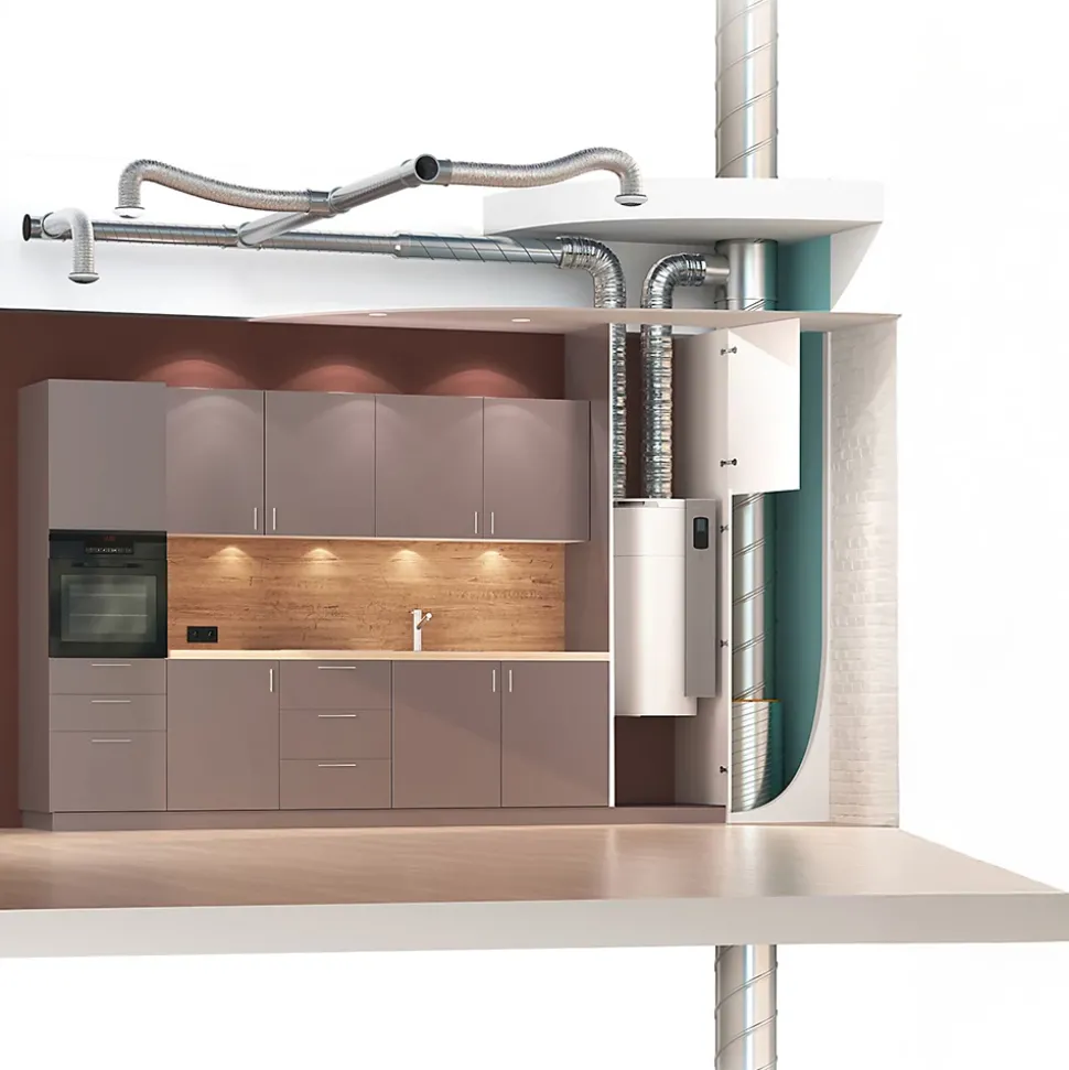 Chauffe-eau thermodynamique EDEL Mural - EDEL 100L AIR