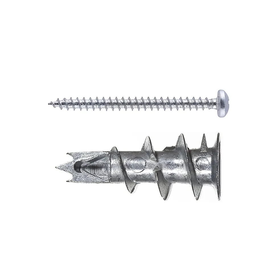Cheville autoforeuse Fischer en métal PZ L. 30 mm, 25 pièces