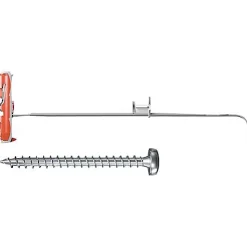 Cheville à bascule Fischer DUOTEC 10 mm x 47 mm, 25 pièces, nylon avec vis tête cylindrique