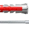 Cheville bi-matière avec vis Fischer DuoPower pour matériaux de construction 10x50 mm, 25 pièces