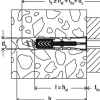 Cheville bi-matière avec vis Fischer DuoPower pour matériaux de construction 5x25 mm, 18 pièces