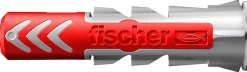 Cheville bi-matière avec vis Fischer DuoPower pour matériaux de construction 5x25 mm, 50 pièces