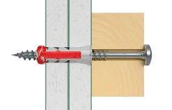 Cheville bi-matière Fischer DuoPower pour matériaux de construction 12x60 mm, 4 pièces