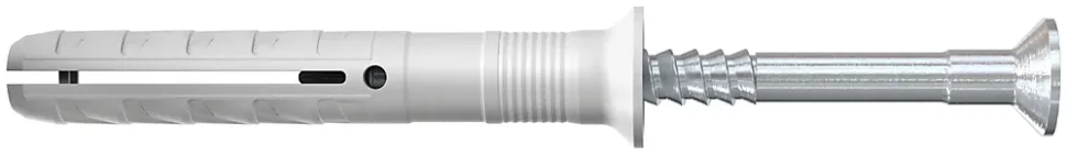 Cheville à frapper en nylon N-S tête fraisée Fischer 8x120 mm, 6 pièces