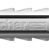 Cheville nylon pour matériaux pleins Fischer SX PLUS 6x30 mm profondeur perçage 40 mm, 100 pièces