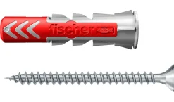 18 chevilles Fischer Duopower 3 diam 6-8-10mm avec vis