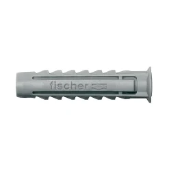 6 chevilles pour murs pleins Fischer Ø10x80mm