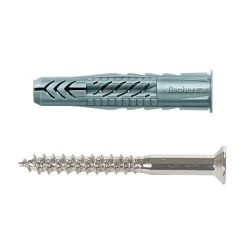 25 chevilles universelles Fischer Ø6x35mm