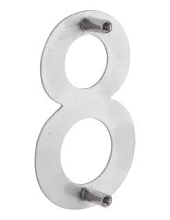 Chiffre 8 à visser, inox, H.100mm - THIRARD