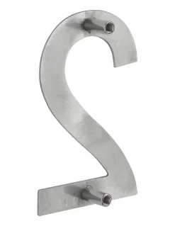 Chiffre 2 à visser, inox, H.100mm - THIRARD