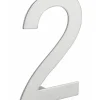 Chiffre 2 à visser, inox, H.100mm - THIRARD