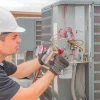 Ciseaux d'électricien isolés, 1000V. rouge et jaune