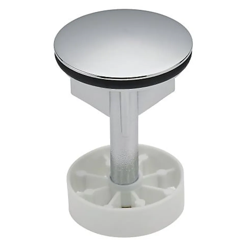 Clapet à ailettes pour bonde de lavabo D39 chromé - VALENTIN - 00 042800 000 00