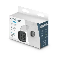 Clavier à code sans fil Avidsen noir