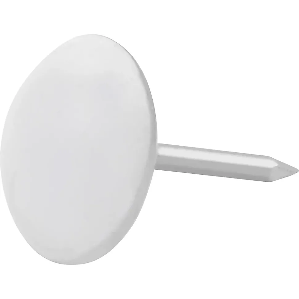 Clous tapissiers blancs - sachet de 50 pièces Diall
