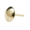 Clous tapissiers en acier plaqués en laiton 12 mm x 50