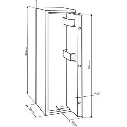 Coffre-fort Burg-Wachter ranger N 5 S - 179 L