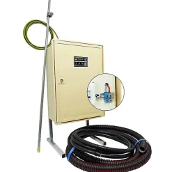 Coffret de chantier monophasé avec arrêt d'urgence