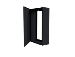 Coffret d'habillage ATOLE 13 modules en acier noir pour tableaux électriques - H 540 x L 340 x P 140 mm - Réf. RCH100NR