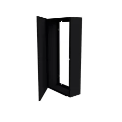 Coffret d'habillage ATOLE 13 modules en acier noir pour tableaux éléctriques - H 670 x L 340 x P 140 mm - Réf. RCH200NR