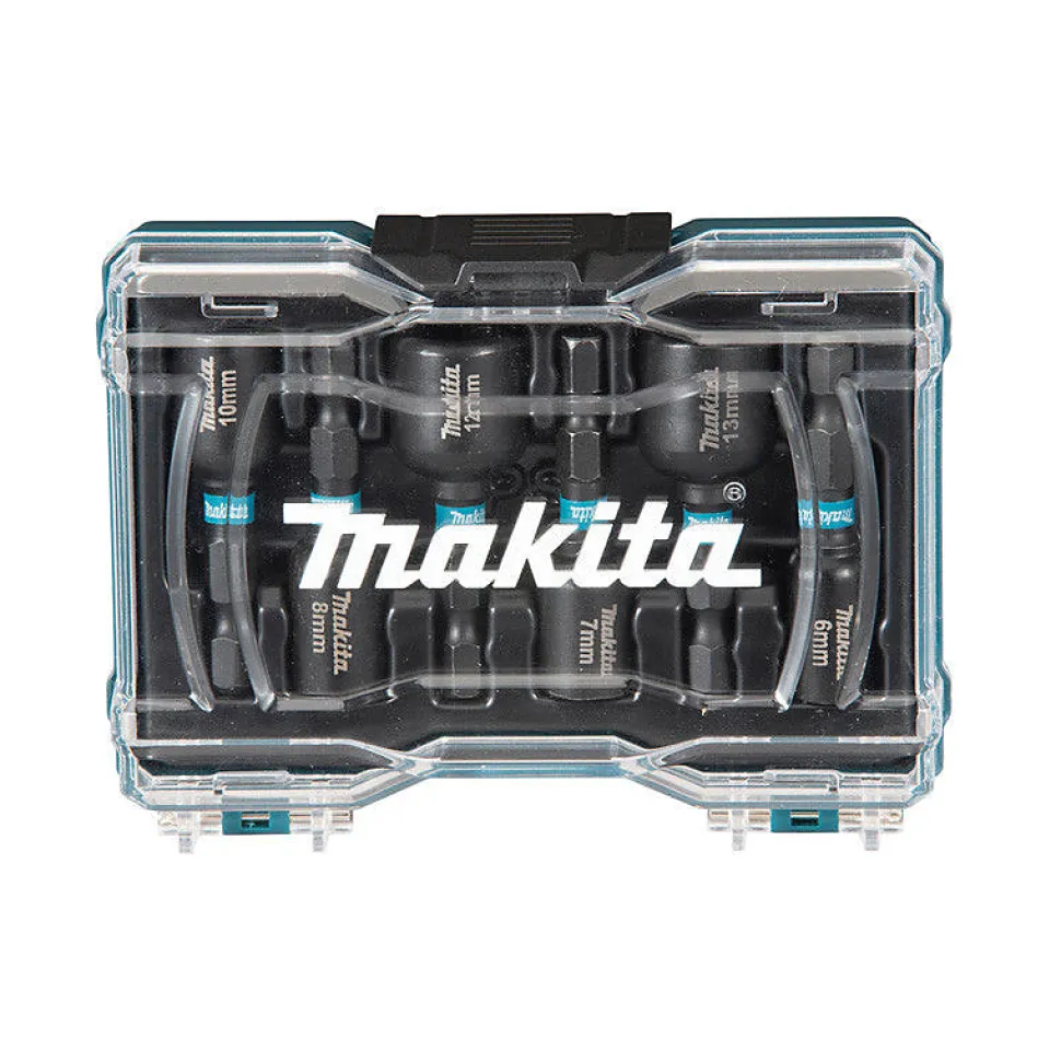 Coffret 6 douilles à queue Impact MAKITA E-15768 BLACK