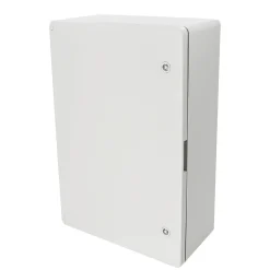 Coffret électrique ABS 400 x 600 x 200 mm Tableau électrique nu avec plaque de montage galvanisée, HOROZ