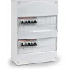 Coffret électrique 2 rangées 26 modules + disjoncteurs ABB