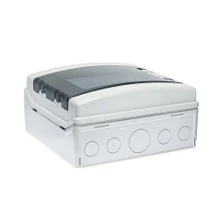Coffret électrique étanche Pour L'extérieur Ip65 - 8 Modules - Hxlxp 231x238x118mm Ide Ecology