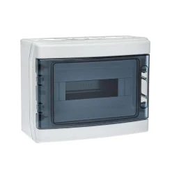 Coffret électrique étanche Pour L'extérieur Ip65 - 12 Modules - Hxlxp 246x310x148mm Ide Ecology