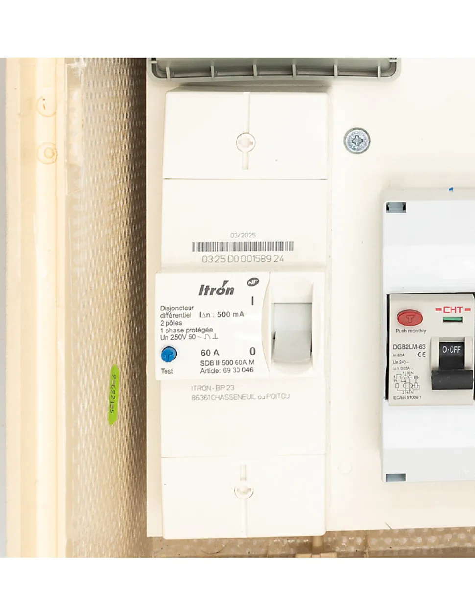 Coffret Mono 12 Kw Avec Bornier Ip2x