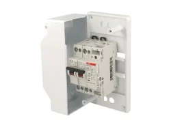 Coffret pour chauffe eau avec contacteur j/n ABB