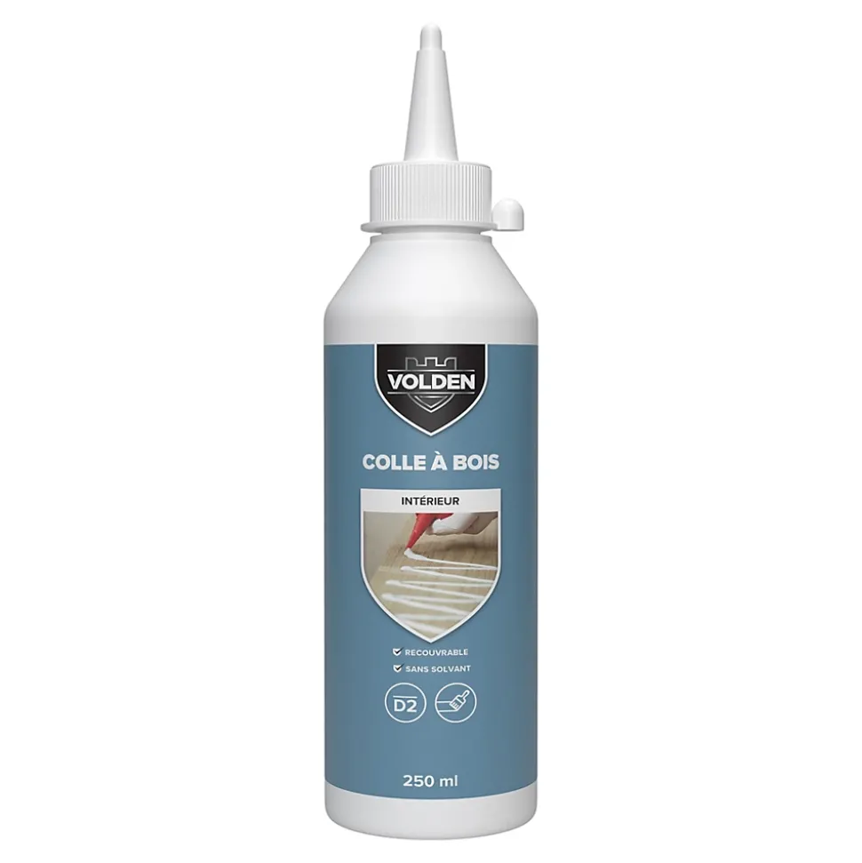 Colle à bois gradué Volden 250 ml blanc