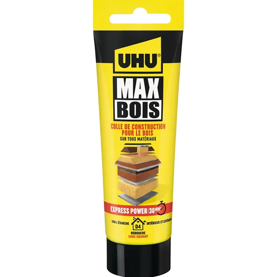 Colle à bois Uhu Wood Max Express Power 7002043 en tube de 100 g