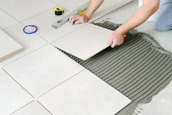Colle carrelage sol int/ext et mur intérieur gris Volden C2 25kg