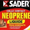 Colle Contact Néoprène Sader Liquide 2,5 L