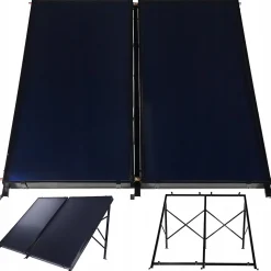Collecteur solaire Thunder plat 2x 2,5m 1 pièce.