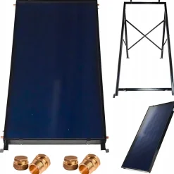 Collecteur solaire Thunder plat 2,5m 1 pièce.