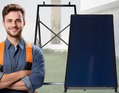 Collecteur solaire Thunder plat 2,5m 1 pièce.