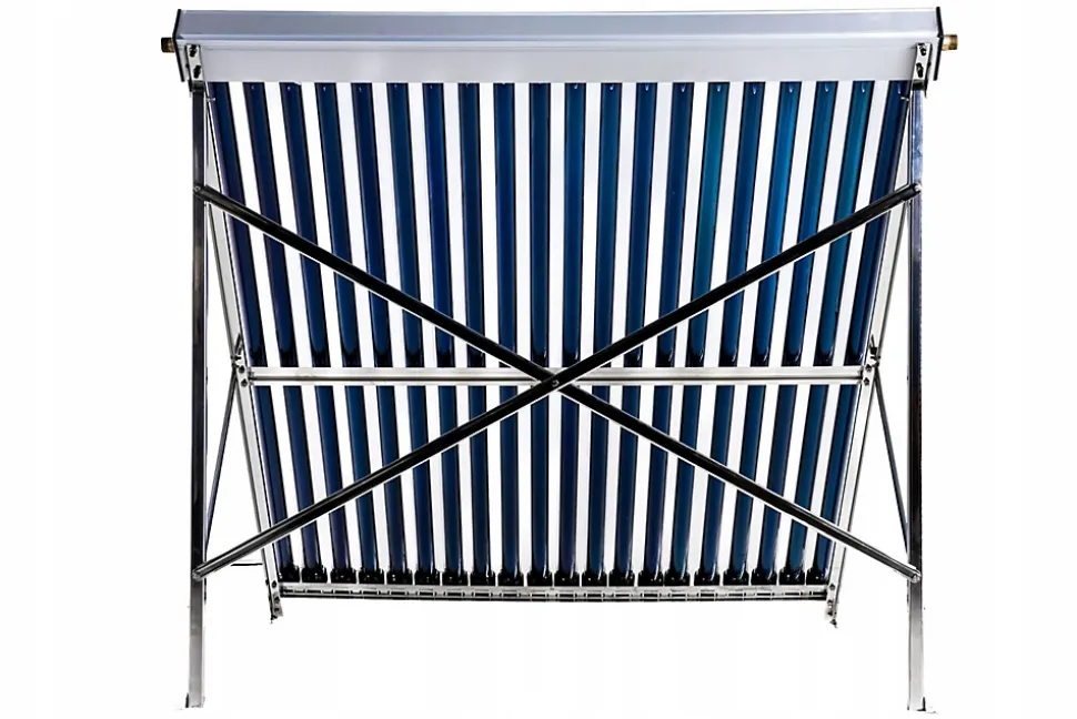 Collecteur solaire THUNDER sans réservoir 20 tubes châssis 1 pièce.