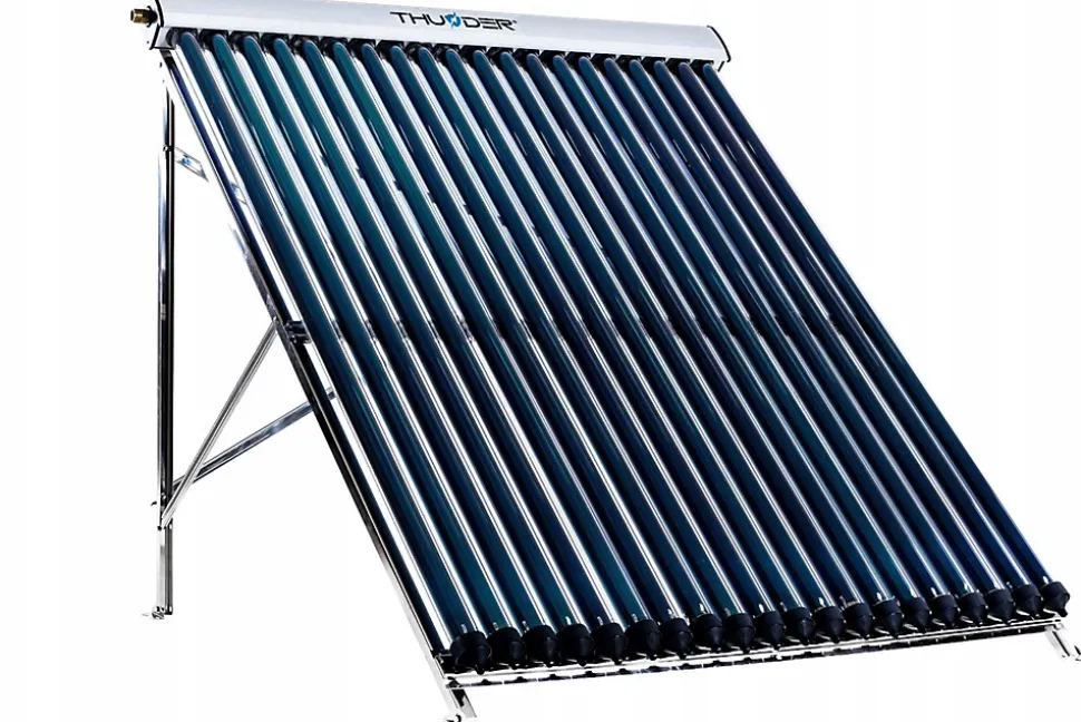 Collecteur solaire THUNDER sans réservoir 20 tubes châssis 1 pièce.