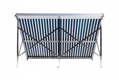 Collecteur solaire Thunder sans réservoir 30 tubes châssis 1 pièce.