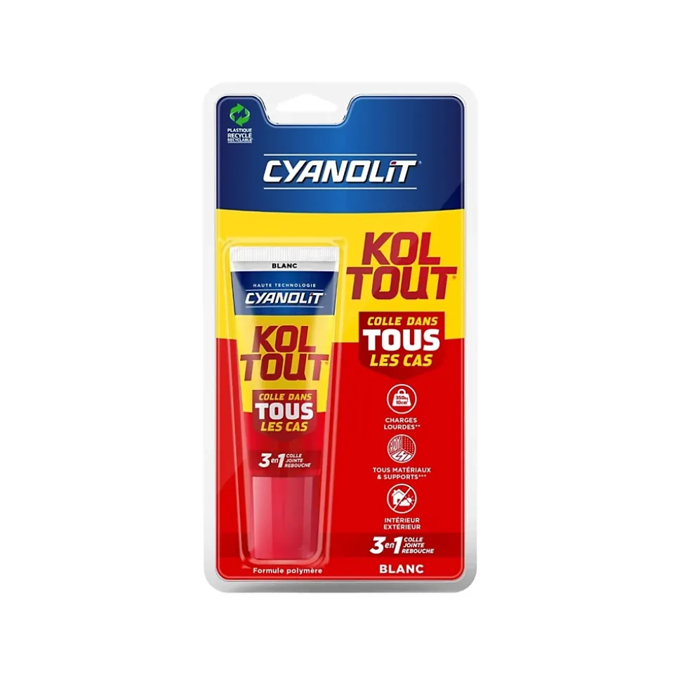 Colle Cyanolit Koltout blanc express 50 ml
